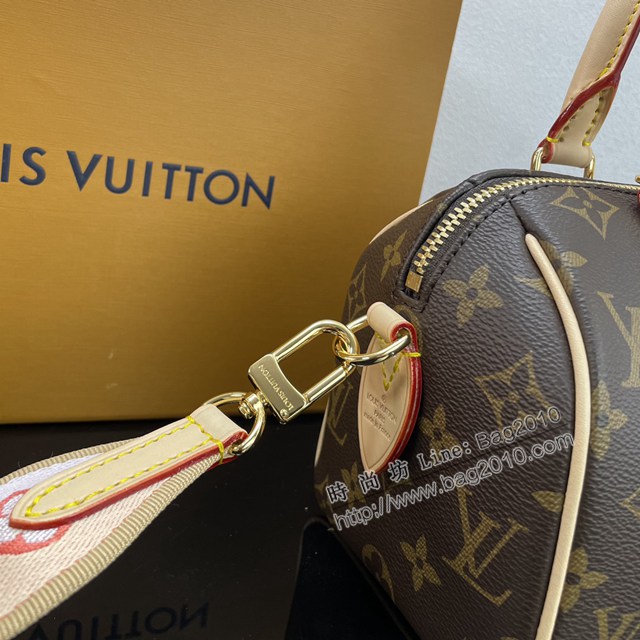 Lv路易威登2023專櫃新款Speedy Bandoulière20手袋 LV老花手提肩背女包 M46222 M46234 M46594 ydh5147